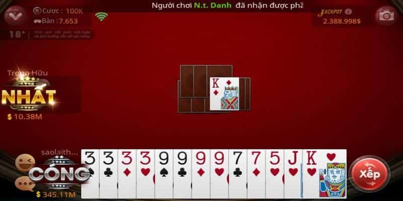 giới thiệu game bài tiến lên